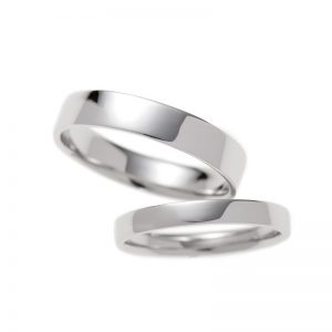平打ちリングはシンプルで結婚指輪に人気のデザイン