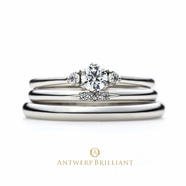 プラチナは高純度で結婚指輪に最適な貴金属素材、ダイヤモンドとの相性も良い