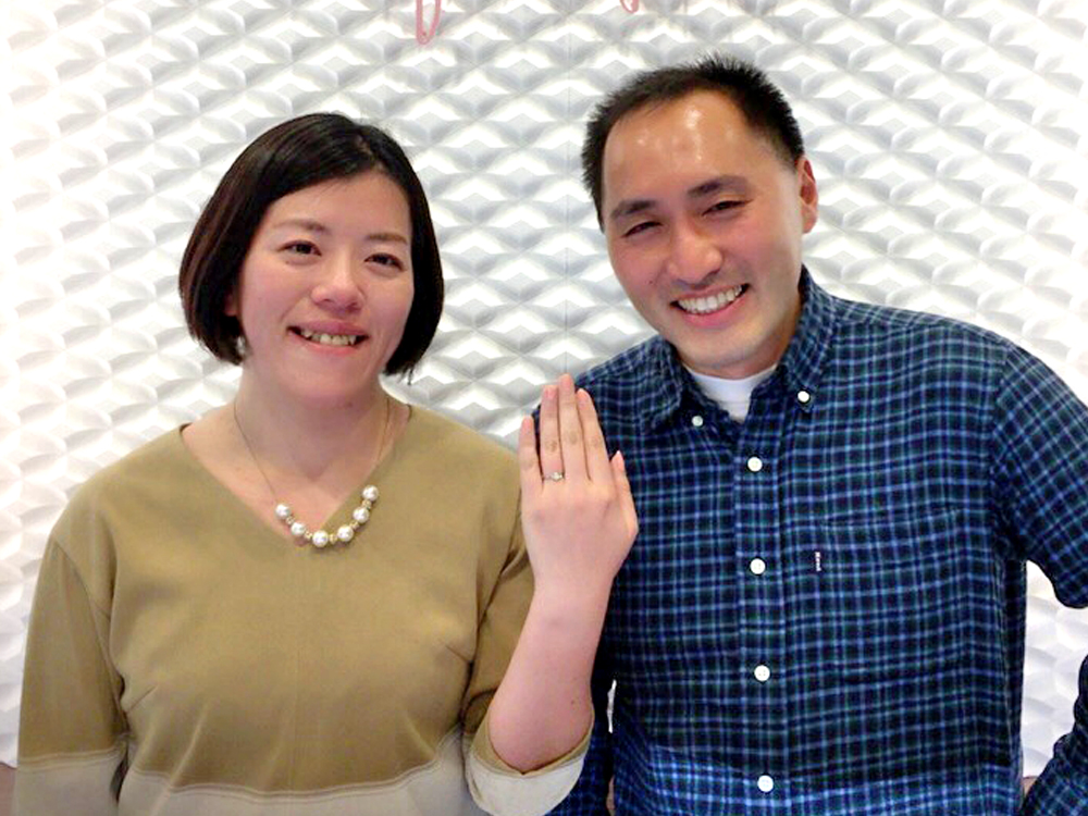 お二人が選んだ結婚指輪ピューピルは、お二人の運命の名前♪ | 銀座（東京）の結婚指輪・婚約指輪