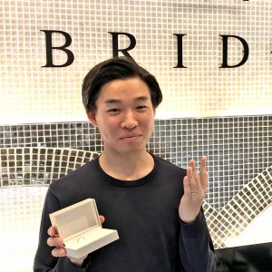 結婚指輪は東京銀座のブリッジアントワープブリリアントギャラリーへ