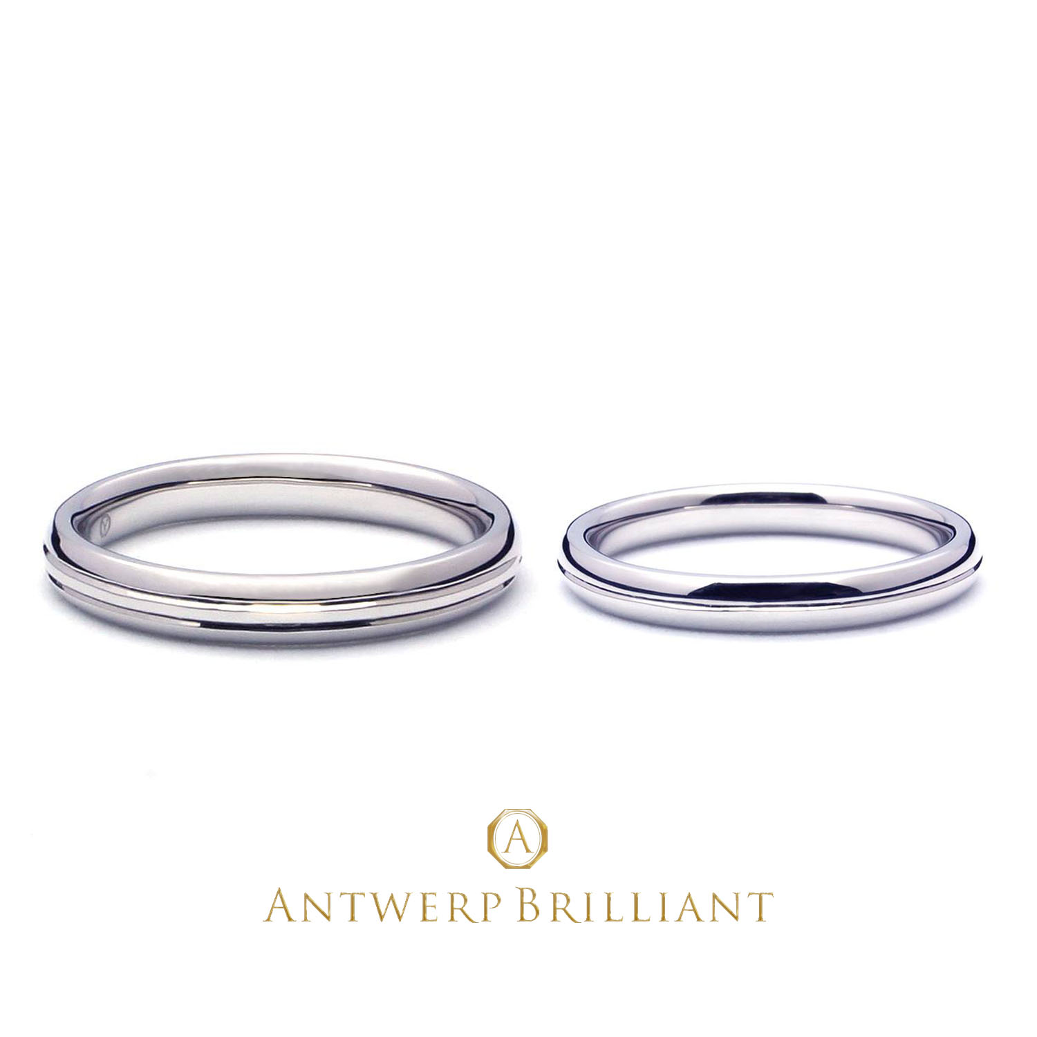 Custom Ring “Double Line & Single Line”2.5mm&2mm