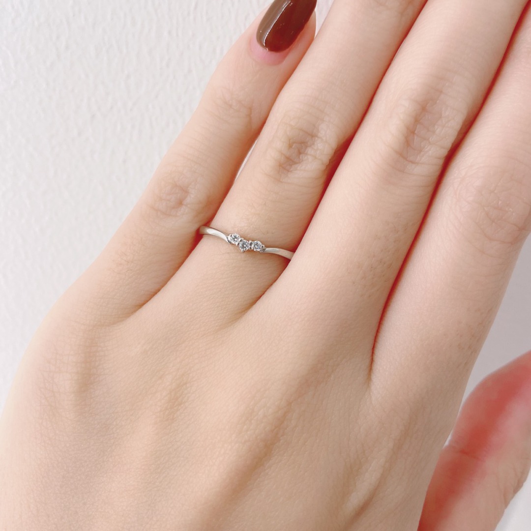 ペアで10万円で揃うダイヤモンド結婚指輪ANGIE