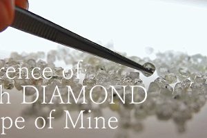 ダイヤモンド鉱山による原石の違い