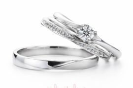 インフィニティラブのパフーム婚約指輪と結婚指輪