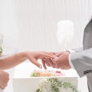 結婚式での指輪の交換