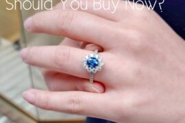 婚約指輪に人気のロイヤルブルーサファイア