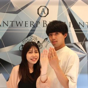 ダイヤモンドのアレンジで、すごくお気に入りのリングになりました！