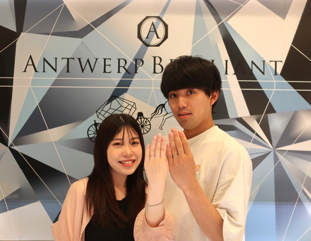 ダイヤモンドのアレンジで、すごくお気に入りのリングになりました!
