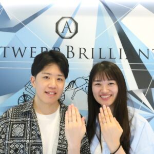 わたしたちらしい、結婚指輪と婚約指輪に決めたお話♪