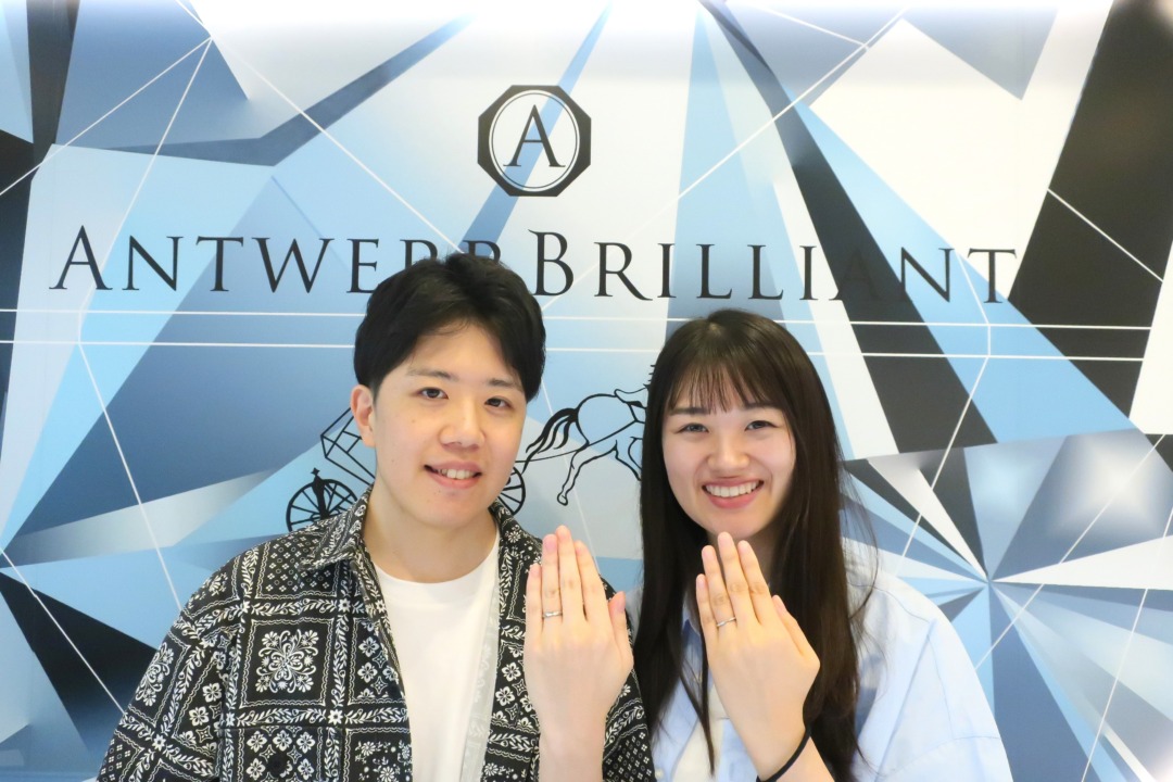 わたしたちらしい、結婚指輪と婚約指輪に決めたお話♪