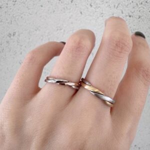 ギメルリング。二人の人生が交わり共鳴しながら歩んでいく様をデザインしたUNIONLINK
