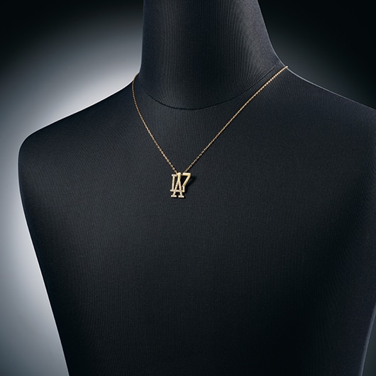 正規MLB認定の SHOHEI OHTANI OFFICIAL「K18 DIAMOND PENDANTS」