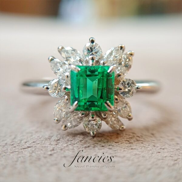 Emerald 0.57ct from Colombia