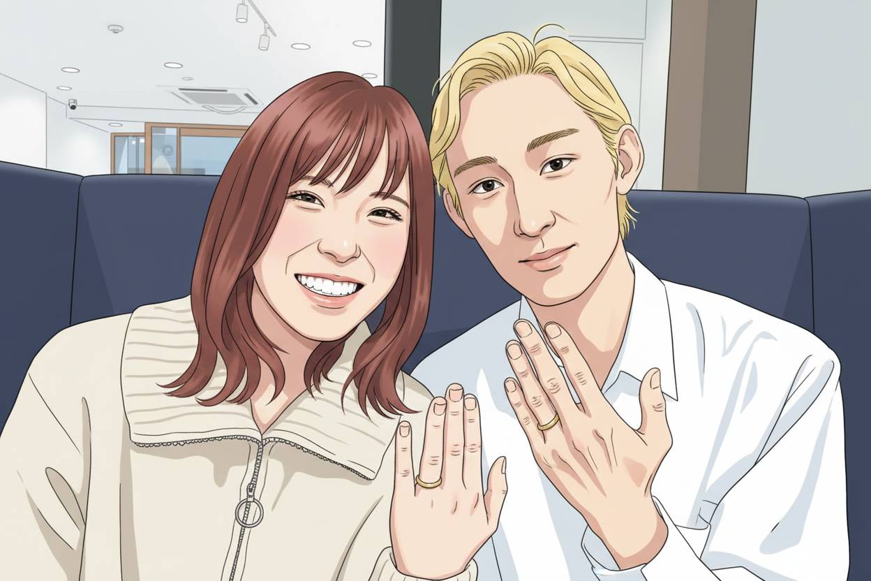 BRIDGE銀座で特注アレンジの結婚指輪をつくろう