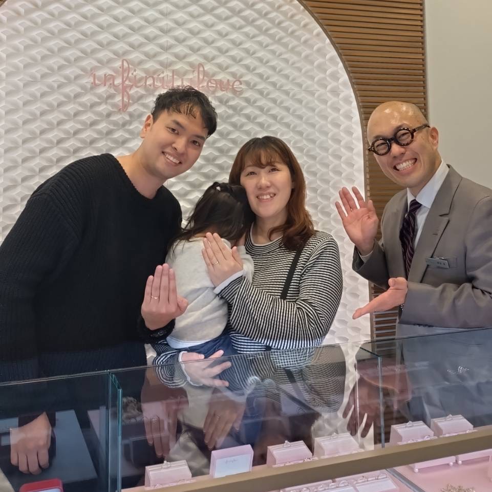 5周年記念の指輪が届けてくれた、家族の笑顔。