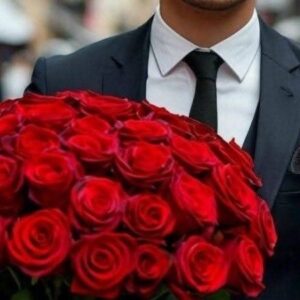 プロポーズにはバラの花束を