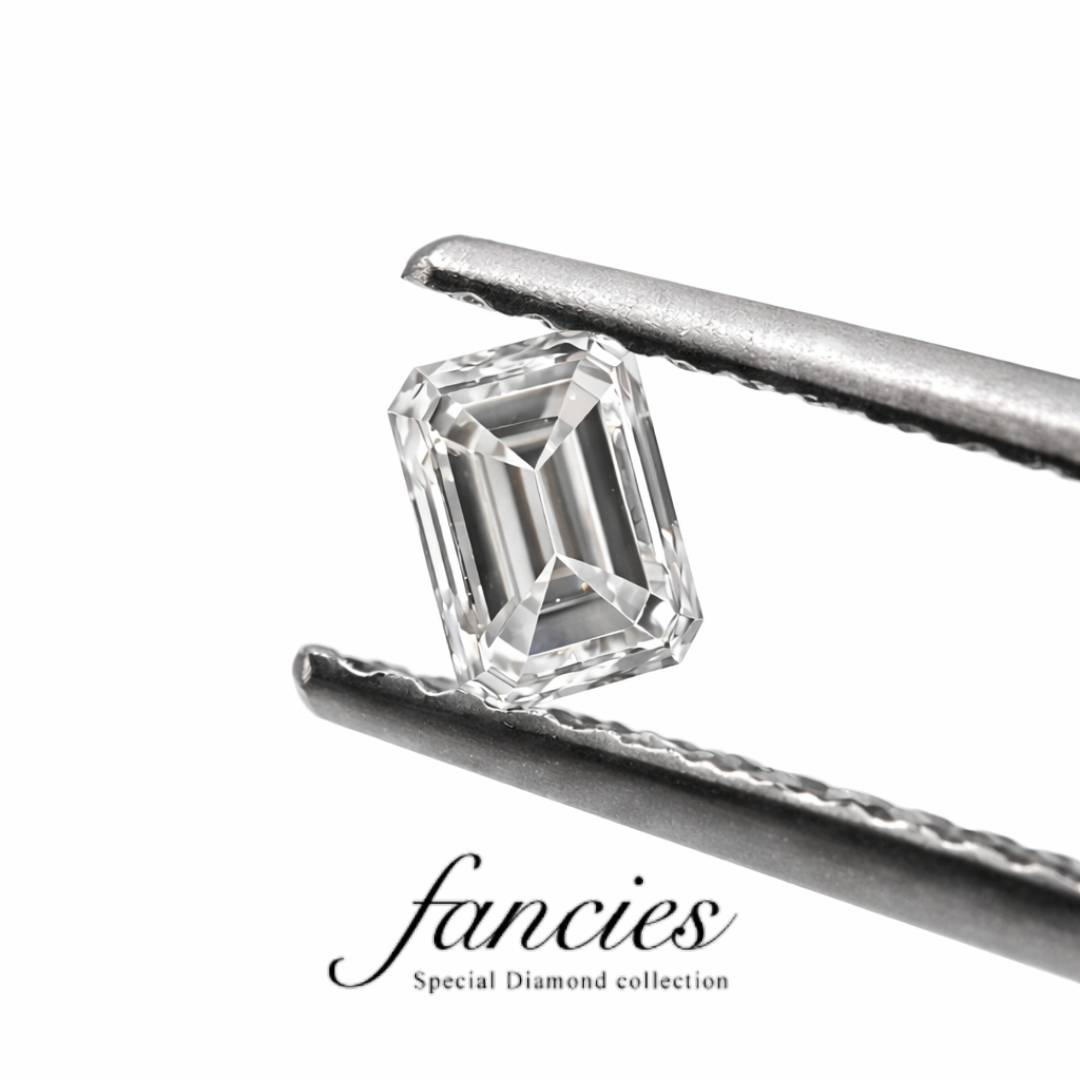 エメラルドカットダイヤモンド0.234ct