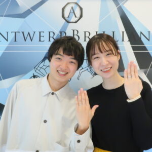 色々と着けてみて、好みのデザインを見つけることが出来ました